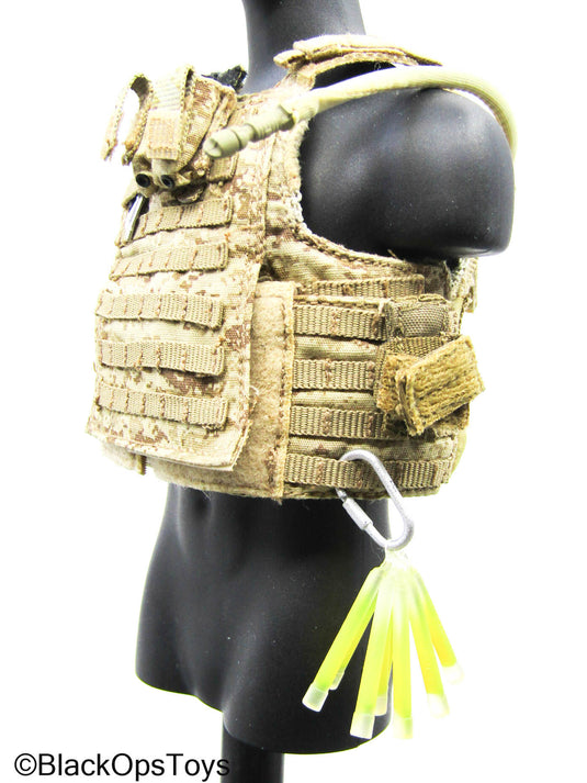 AOR1 H&K MP7 w/Attachments, Chest Rig, & Plate Carrier (DAM Toys)