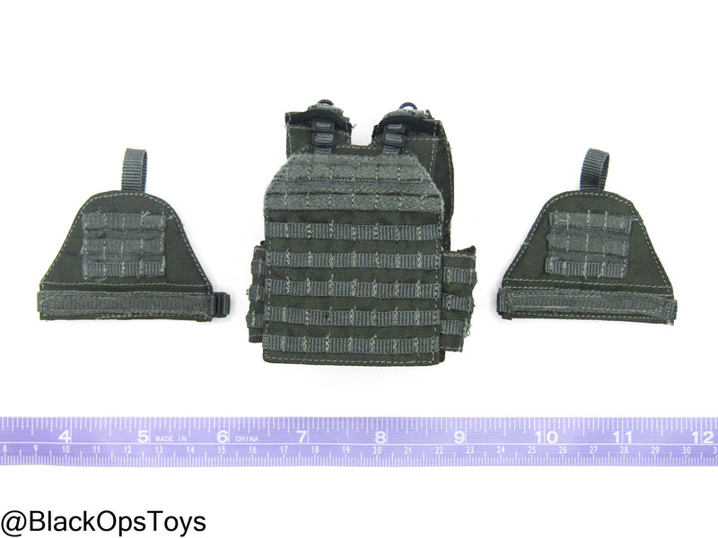 Load image into Gallery viewer, ZERT AMG Juggernaut - Wolf Grey MOLLE Plate Carrier Set Type 2
