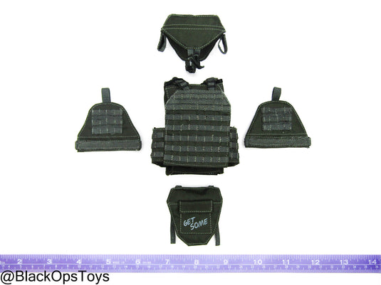 ZERT AMG Juggernaut - Wolf Grey MOLLE Plate Carrier Set Type 1