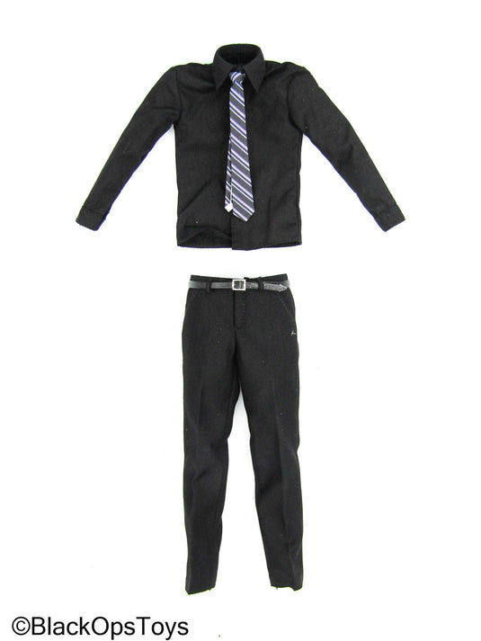 Gustavo Fring - Black Dress Shirt w/Dress Pants