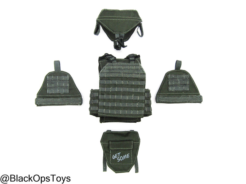 Load image into Gallery viewer, ZERT AMG Juggernaut - Wolf Grey MOLLE Plate Carrier Set Type 1
