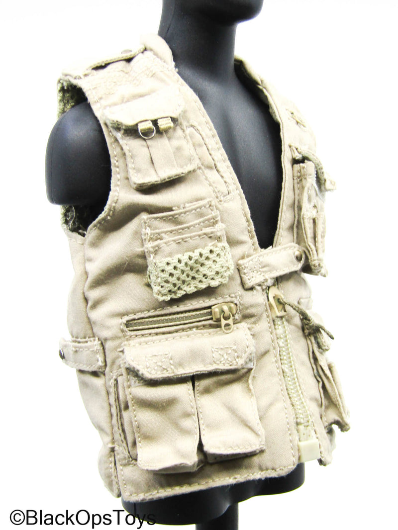 Load image into Gallery viewer, Tan PMC Concealment Vest (Playhouse)
