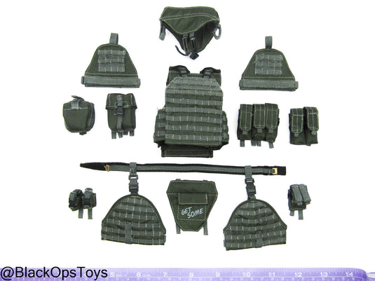 ZERT AMG Juggernaut - Wolf Grey MOLLE Plate Carrier & Pouch Set