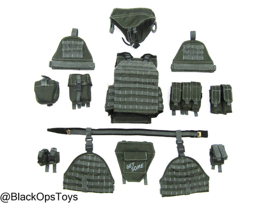 ZERT AMG Juggernaut - Wolf Grey MOLLE Plate Carrier & Pouch Set