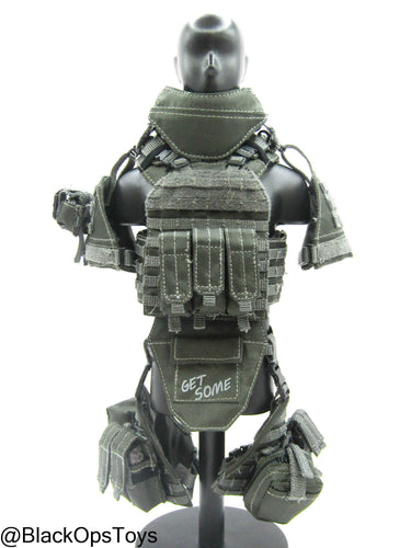 ZERT AMG Juggernaut - Wolf Grey MOLLE Plate Carrier & Pouch Set