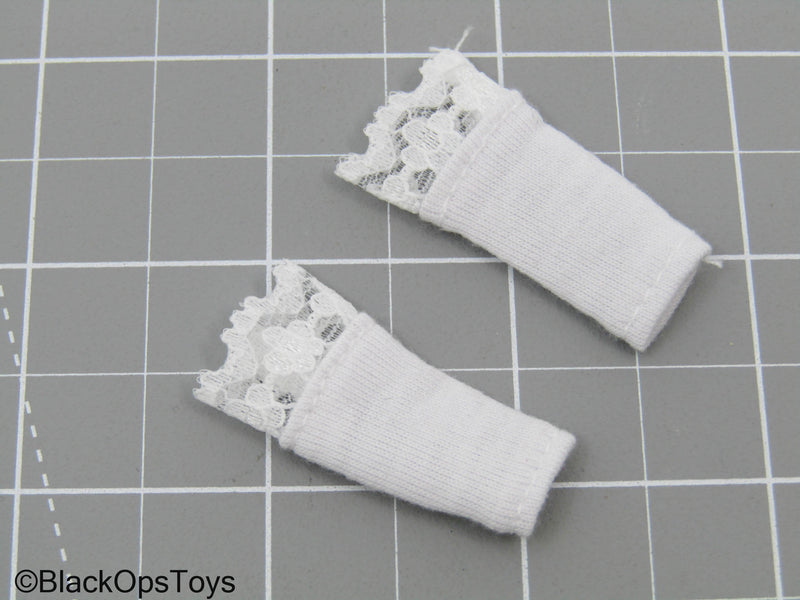 Load image into Gallery viewer, White Female Socks (Black Box Toys)
