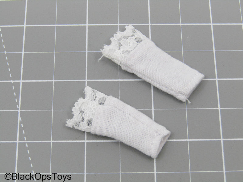 Load image into Gallery viewer, White Female Socks (Black Box Toys)
