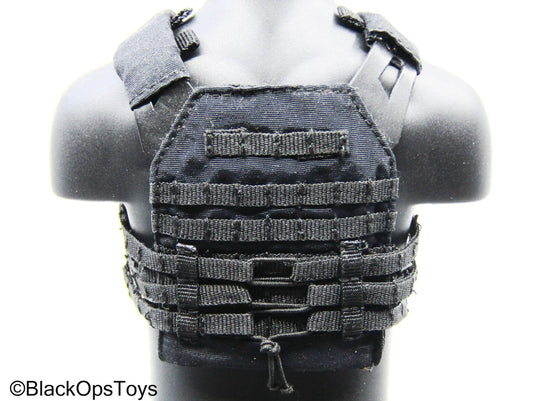 Black MOLLE Jumpable Plate Carrier w/Mag Set
