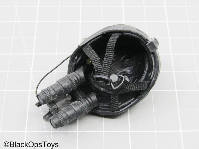 Load image into Gallery viewer, Black Tactical NVG Helmet (Hot Toys)

