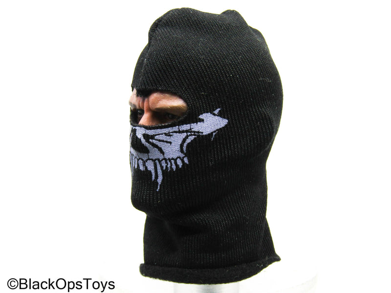 Load image into Gallery viewer, Male Headsculpt w/Black Skull Balaclava
