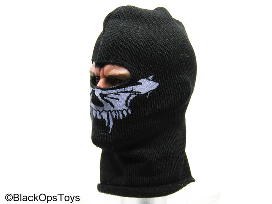 Male Headsculpt w/Black Skull Balaclava