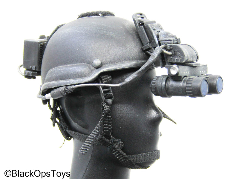 Load image into Gallery viewer, Black Tactical NVG Helmet (Hot Toys)
