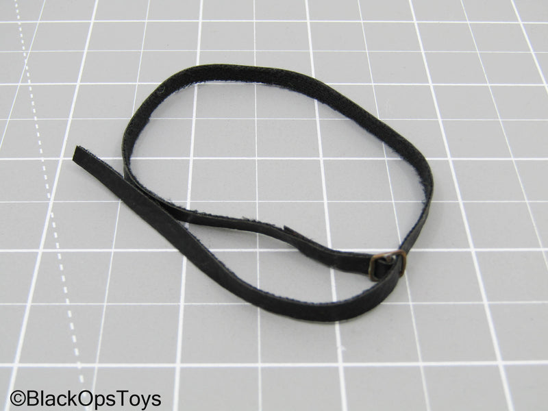 Load image into Gallery viewer, Black Leather Like Belt
