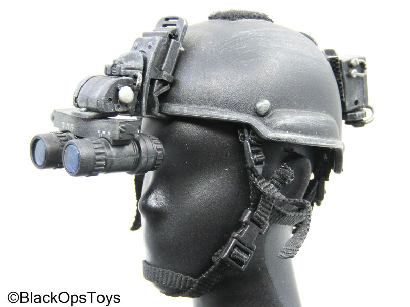 Load image into Gallery viewer, Black Tactical NVG Helmet (Hot Toys)
