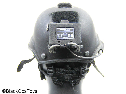 Black Tactical NVG Helmet (Hot Toys)