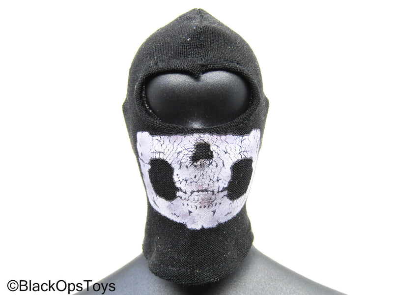 Load image into Gallery viewer, Black Skull Balaclava
