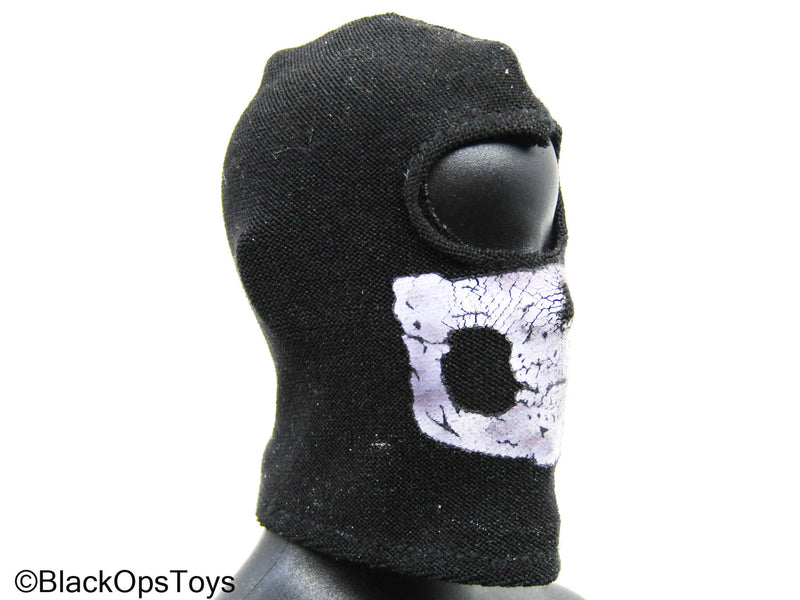 Load image into Gallery viewer, Black Skull Balaclava

