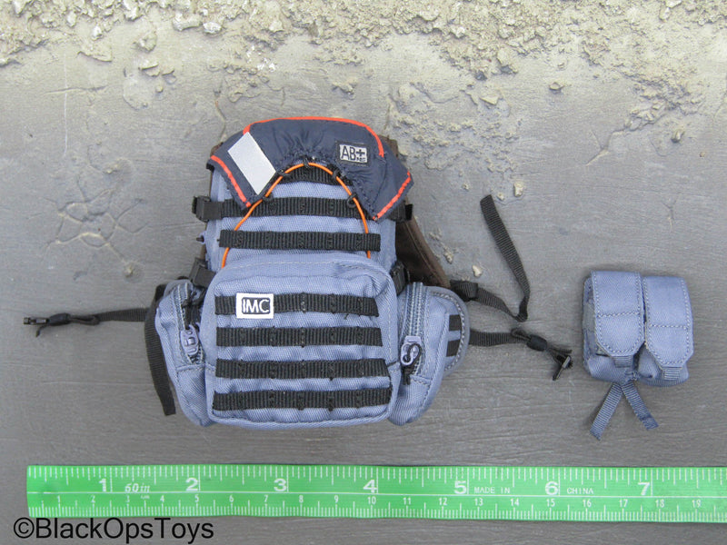 Load image into Gallery viewer, The Division 2 - Brian Johnson - Blue Backpack w/MOLLE Pouch
