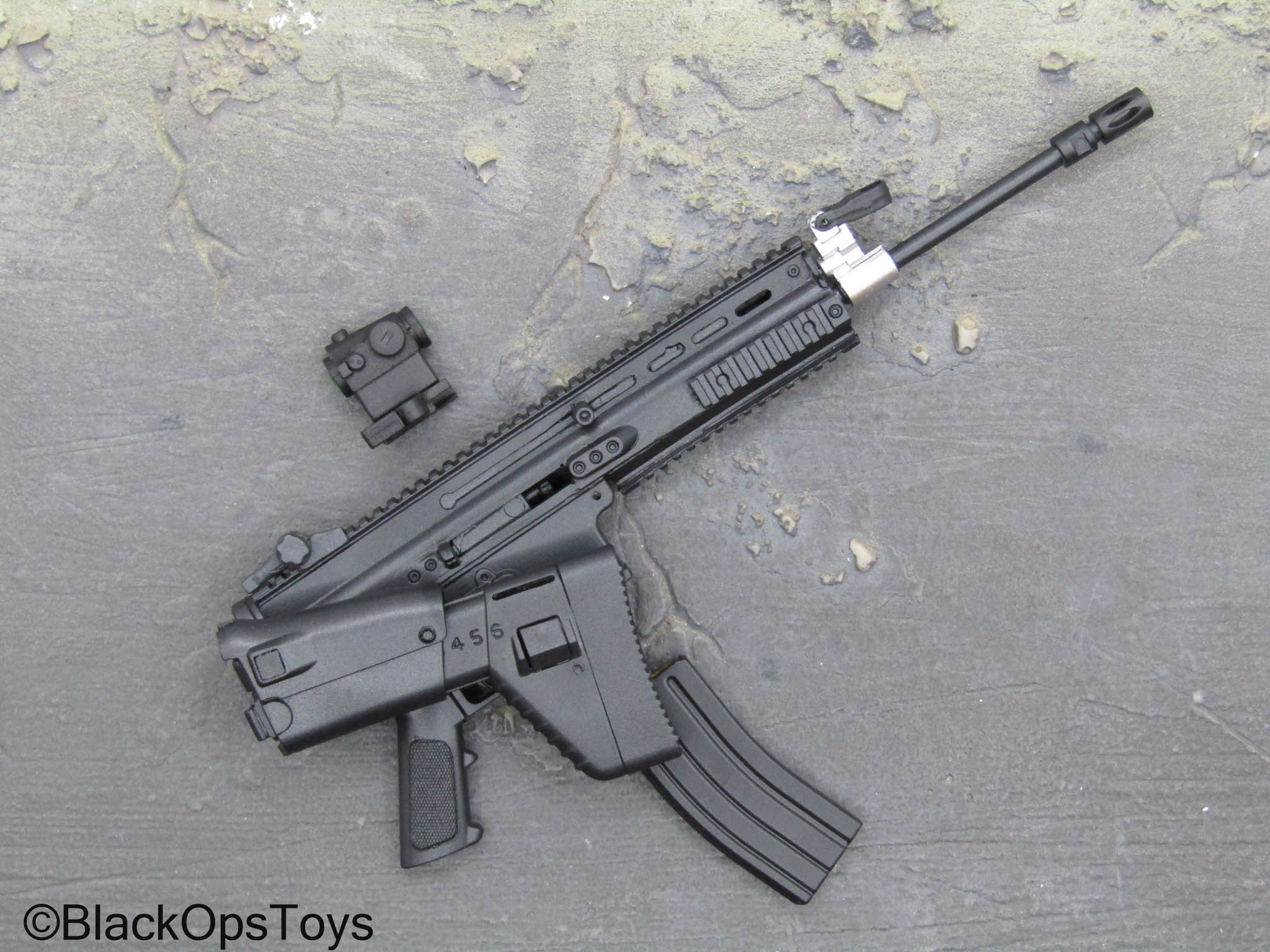 Doomsday Guardian - Scar-L Rifle w/Folding Stock – BlackOpsToys