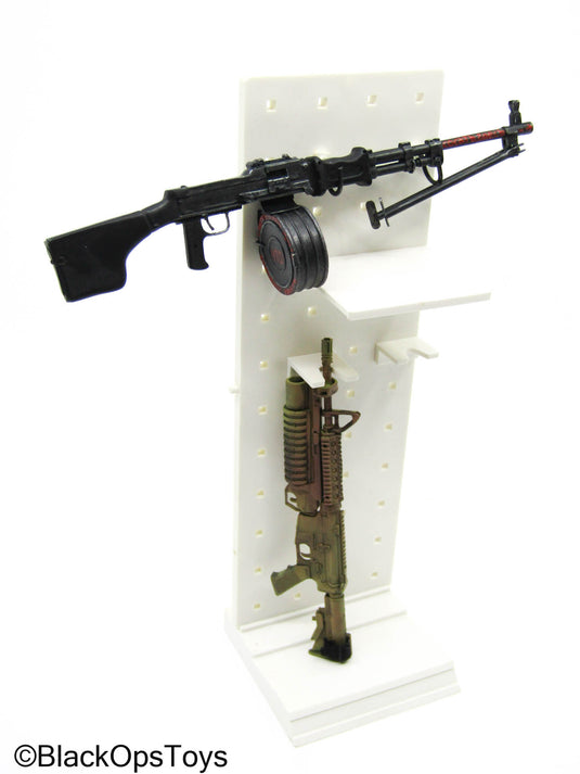 White Weapon Rack