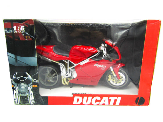 NewRay Ducati 998 Red Die Cast Superbike - MINT IN BOX