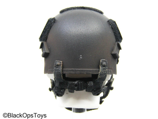 Black Tactical Helmet