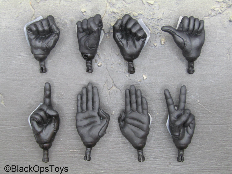 Load image into Gallery viewer, Custom - Star Wars Clone Trooper Commander Wolffe Grey Armored Gloved Hand Set
