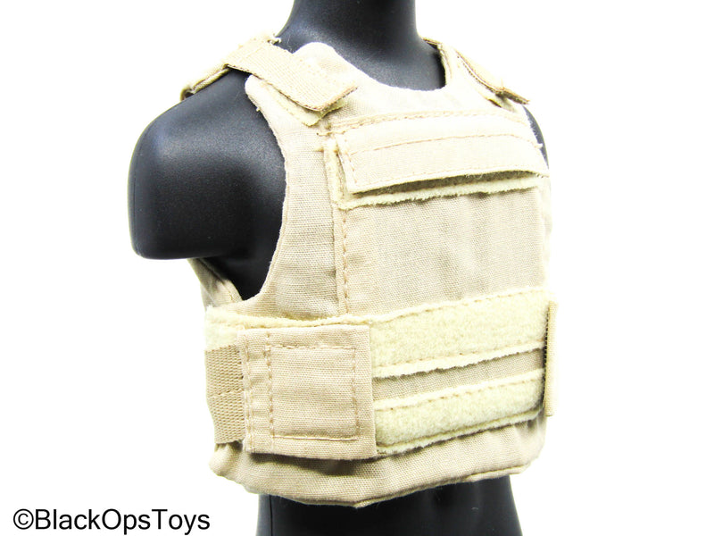 Load image into Gallery viewer, Tan Plate Carrier Vest
