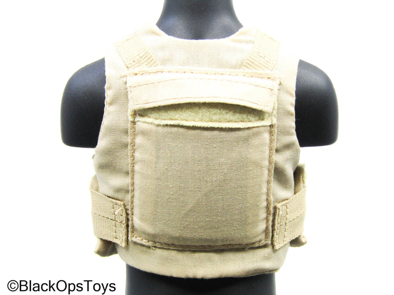 Load image into Gallery viewer, Tan Plate Carrier Vest

