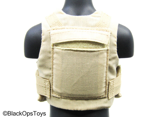 Tan Plate Carrier Vest