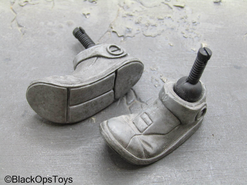 Load image into Gallery viewer, Custom - Star Wars Clone Trooper Action Pose Boots (Peg Type)
