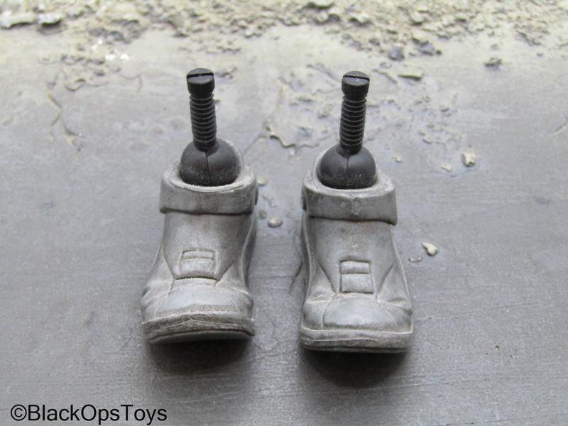 Load image into Gallery viewer, Custom - Star Wars Clone Trooper Action Pose Boots (Peg Type)
