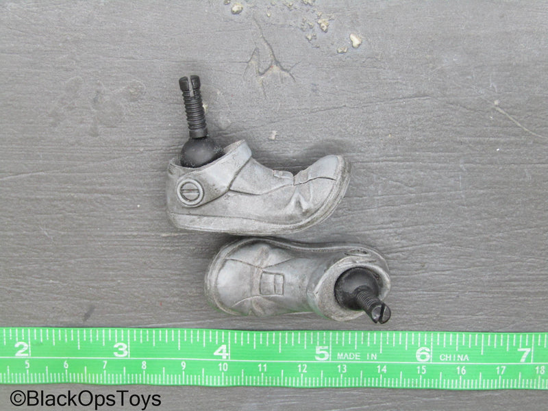Load image into Gallery viewer, Custom - Star Wars Clone Trooper Action Pose Boots (Peg Type)
