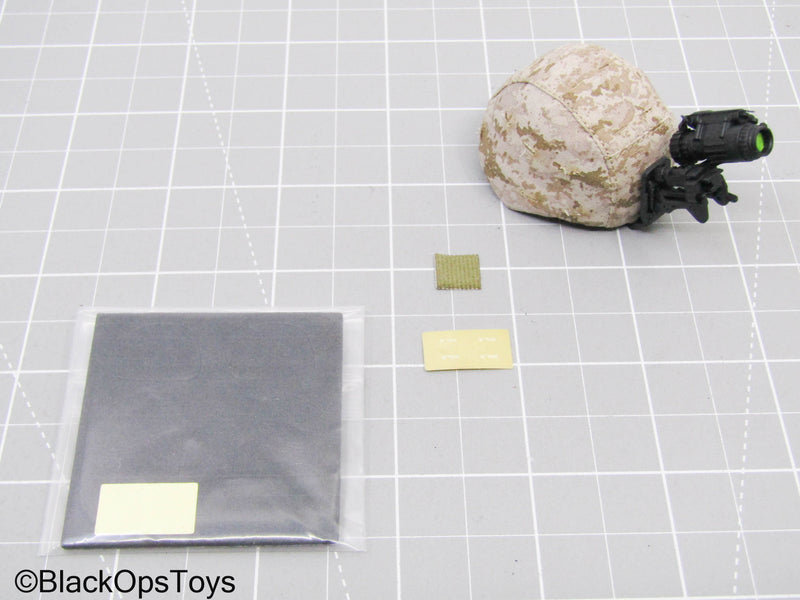 Load image into Gallery viewer, FDE Camo NVG Tactical Helmet
