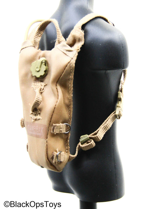 Tan Hydration Pack w/Drinking Tube