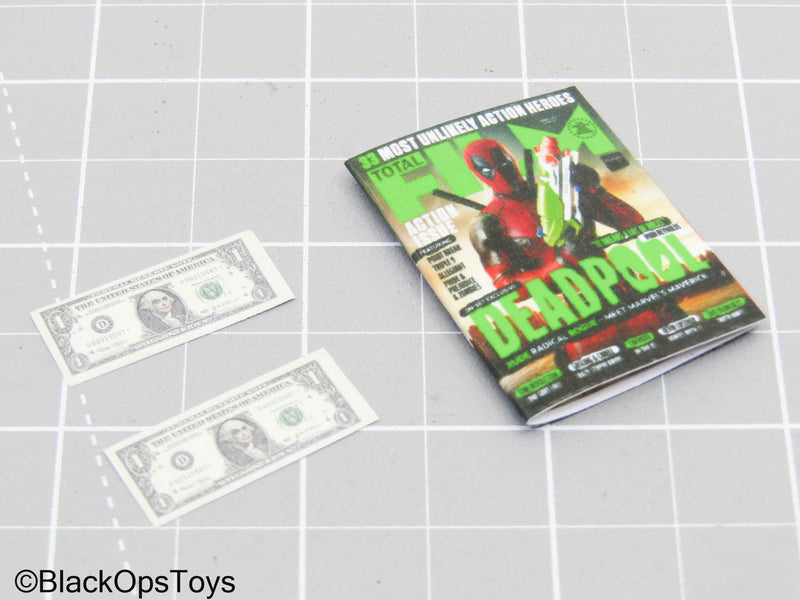 Load image into Gallery viewer, Deadpool Magazine w/Fake Dollar Bills
