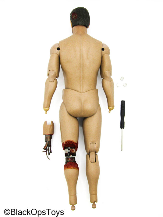 Future Warrior - Male Battle Damaged Robot Body w/Light Up Head Sculpt