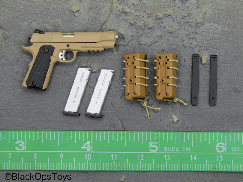 Load image into Gallery viewer, PMC - Spring Loaded 1911 Pistol w/Fast Magazine Holsters
