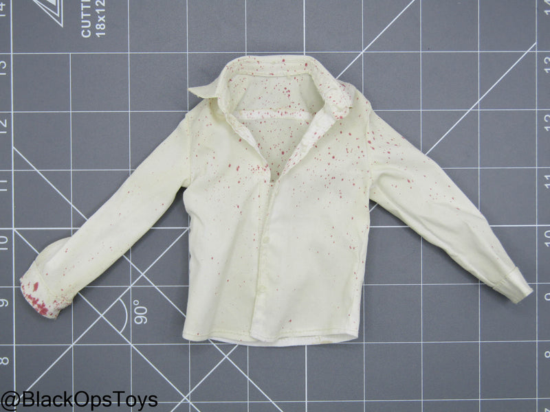 Load image into Gallery viewer, Spade 8 Archibald - Bloody White Dress Shirt
