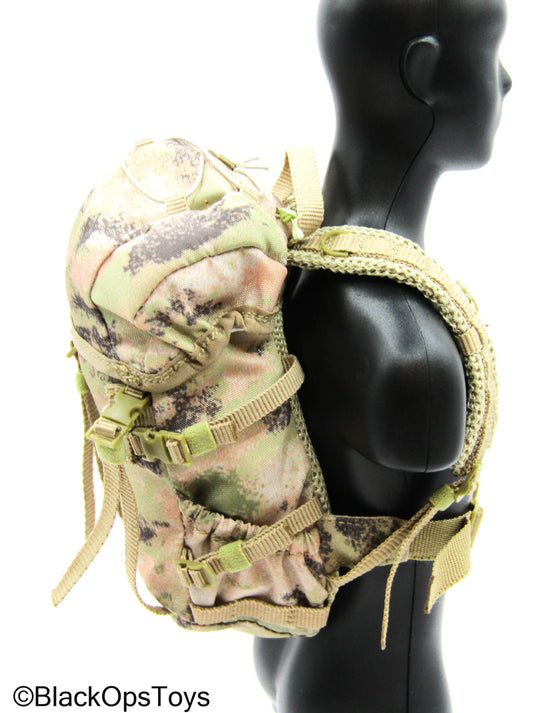 Sharp Shooter - Tan Pixelated Camo Backpack