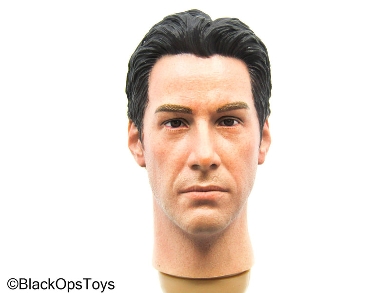 Load image into Gallery viewer, Male Headsculpt In Keanu Reeves Likeness (Black Box Toys)
