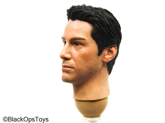 Male Headsculpt In Keanu Reeves Likeness (Black Box Toys)