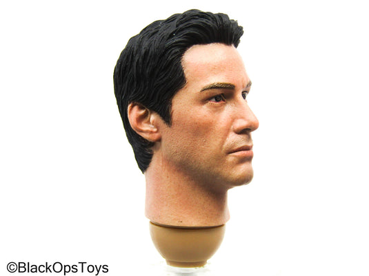 Male Headsculpt In Keanu Reeves Likeness (Black Box Toys)