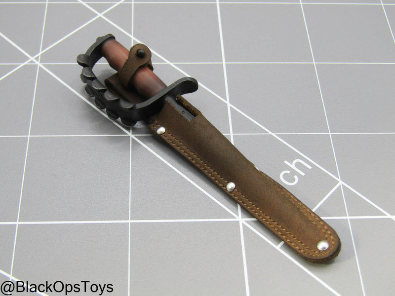 Load image into Gallery viewer, Spade 8 Archibald - Knuckle Knife w/Sheath
