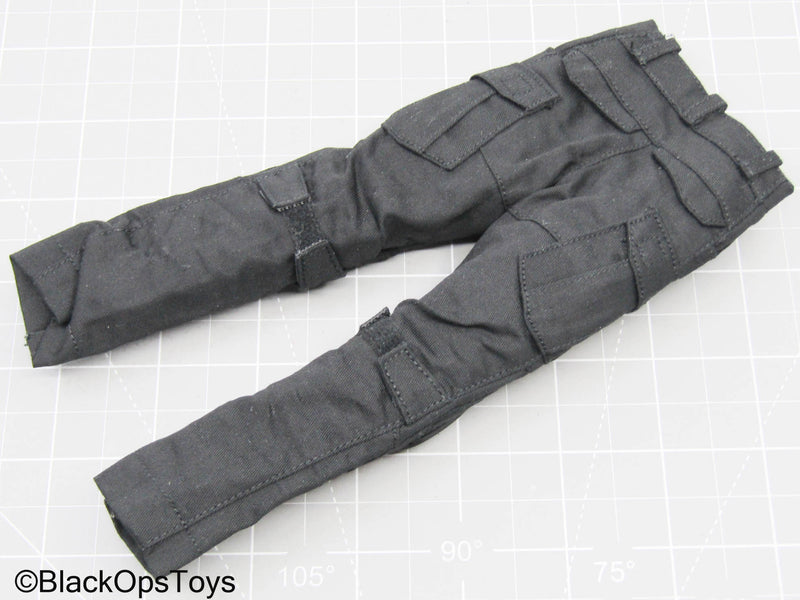 Load image into Gallery viewer, Black Combat Pants w/Knee Pads
