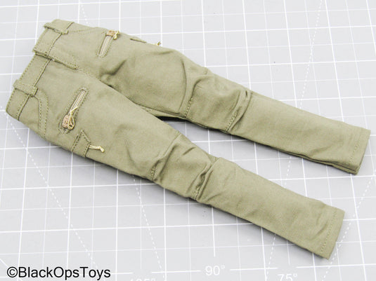 Olive Green Tactical Cargo Pants