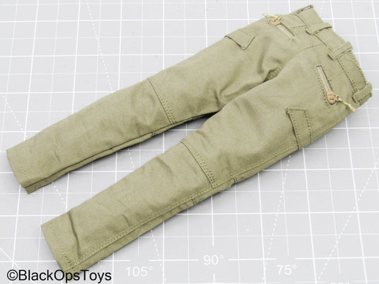Olive Green Tactical Cargo Pants