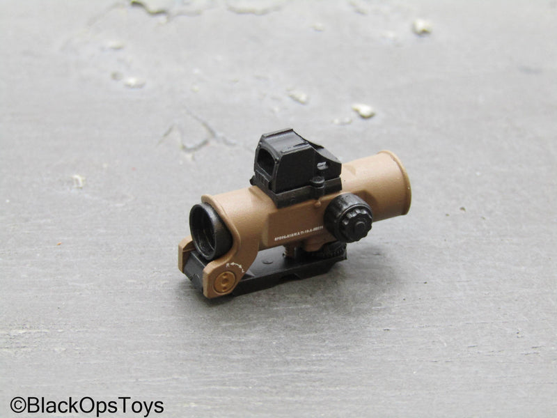Load image into Gallery viewer, PMC - Brown ELCAN Scope w/Mini Red Dot
