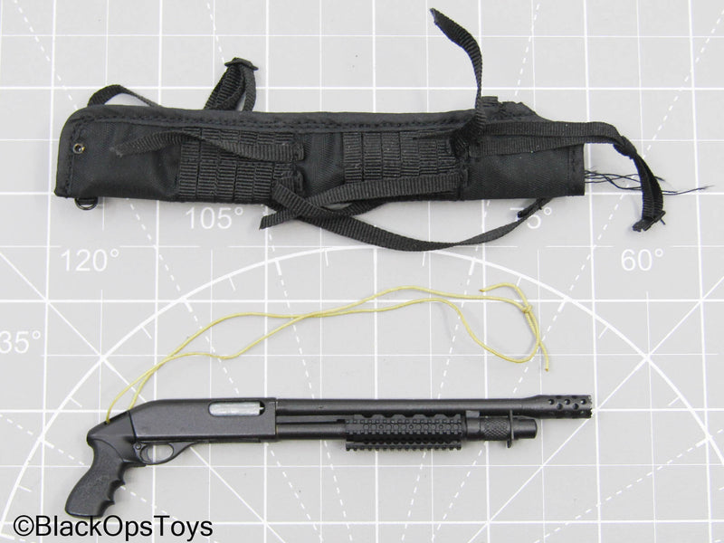 Load image into Gallery viewer, Black Shotgun w/Scabbard
