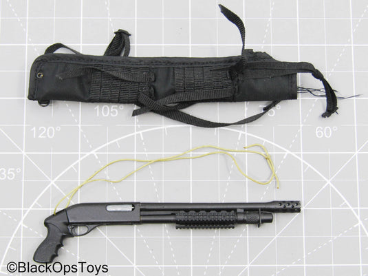 Black Shotgun w/Scabbard